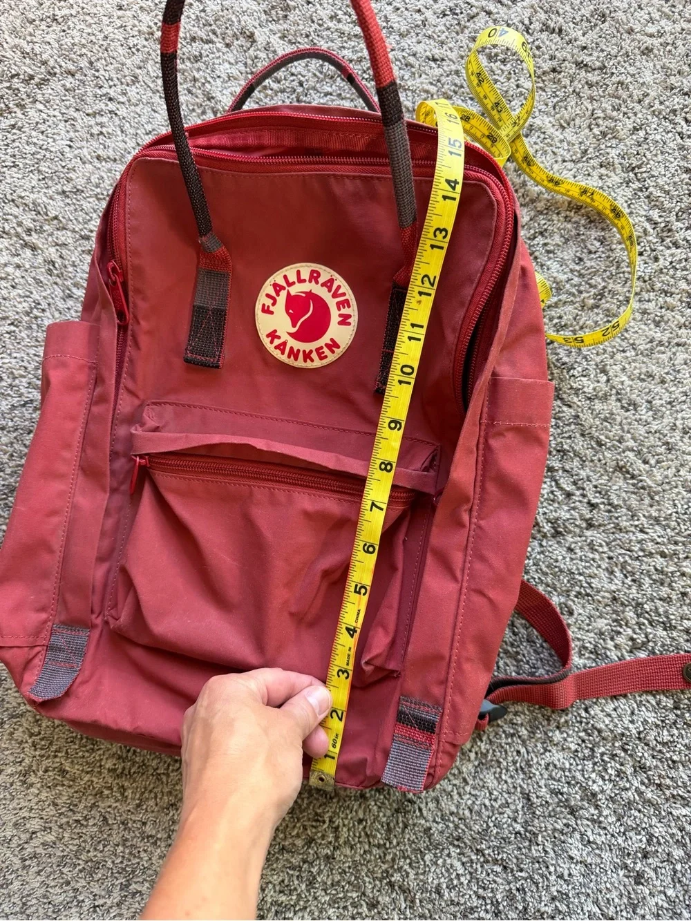Fjallraven Kånken 15” Laptop Backpack - Red